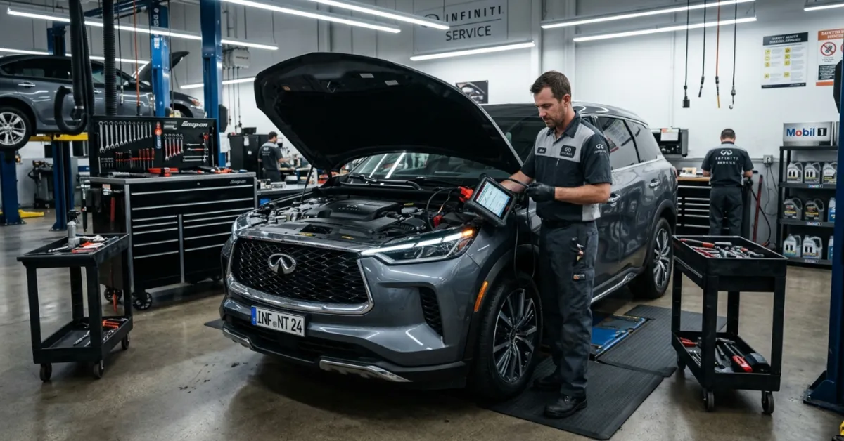 Infiniti Malfunction Repair in Mussafah, Abu Dhabi