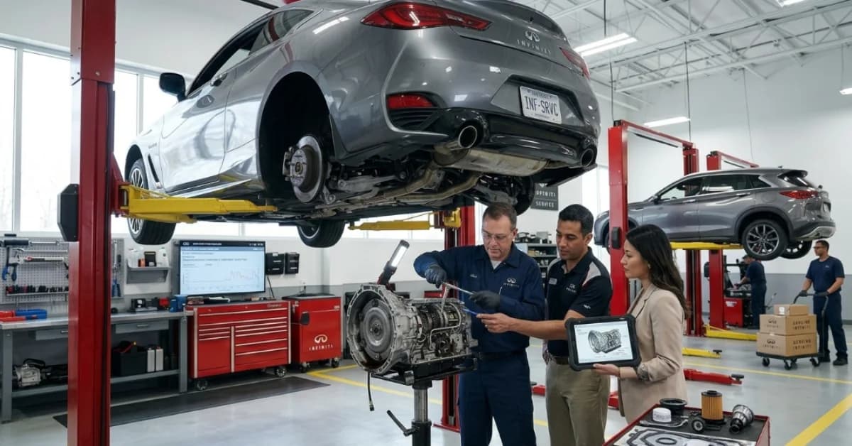 Infiniti Transmission Repair in Mussafah, Abu Dhabi